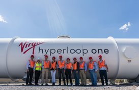 Photo of North Texas delegation to hyperloop