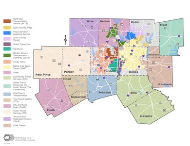 North Central Texas Council of Governments - Transportation Maps