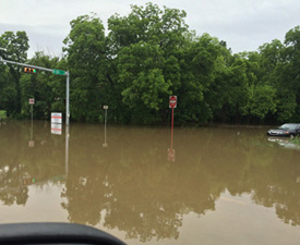 Flooded Intersection 2015