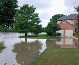 Flooded house 2015