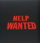 banner that says "Help Wanted"